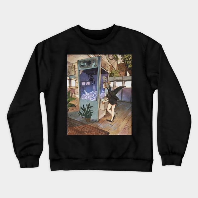 Claw Machine Crewneck Sweatshirt by SimzArt